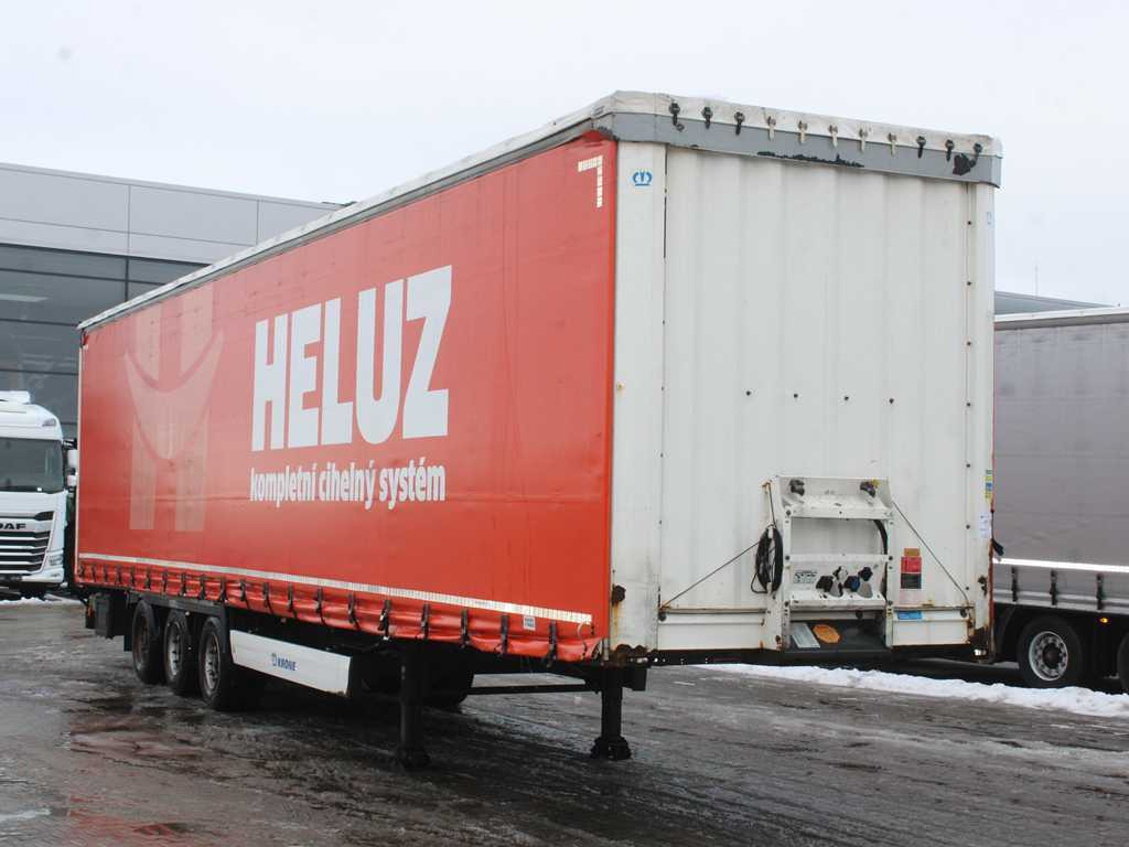 Krone SD, LOWDECK, MULTILOCK, LIFTING AXLE, LIFTING ROOF - Тентованный полуприцеп: фото 3 Krone SD, LOWDECK, MULTILOCK, LIFTING AXLE, LIFTING ROOF - Тентованный полуприцеп: фото 3