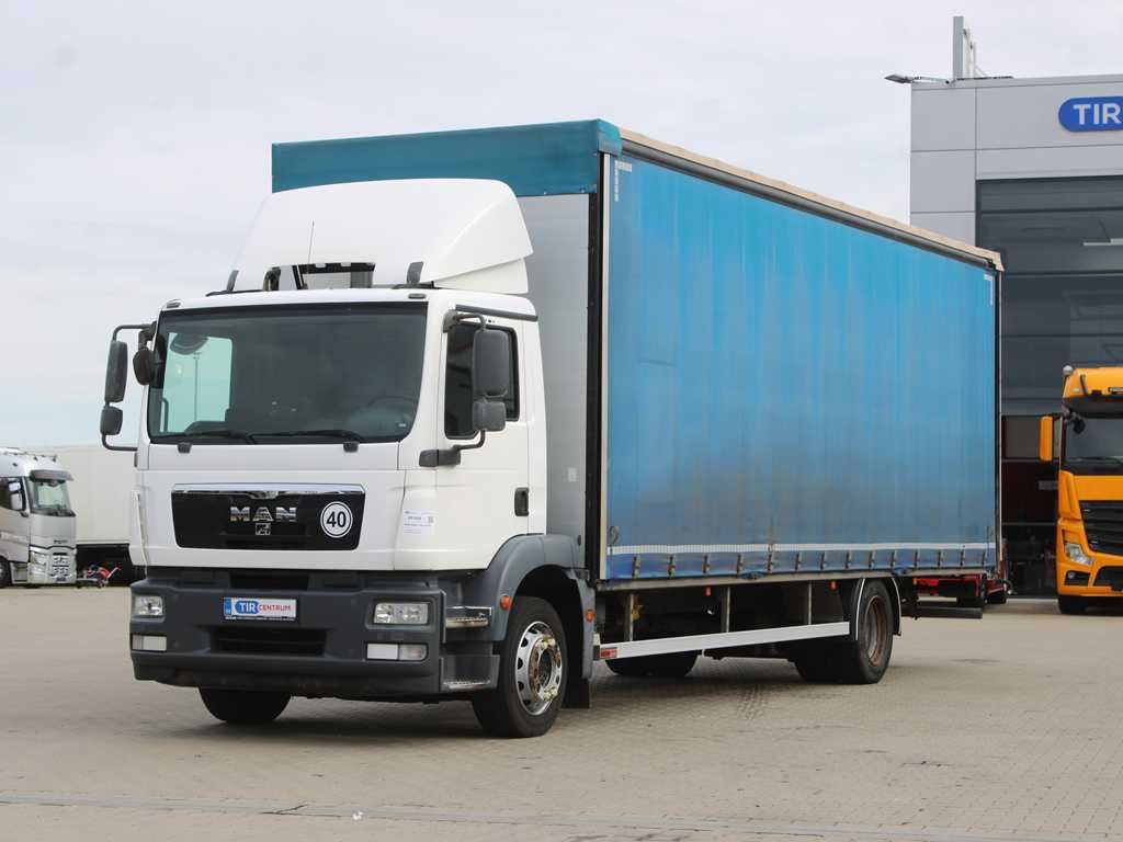 MAN TGM 18.290, EURO 5, AIR SUSPENSION - Тентованный грузовик: фото 1 MAN TGM 18.290, EURO 5, AIR SUSPENSION - Тентованный грузовик: фото 1
