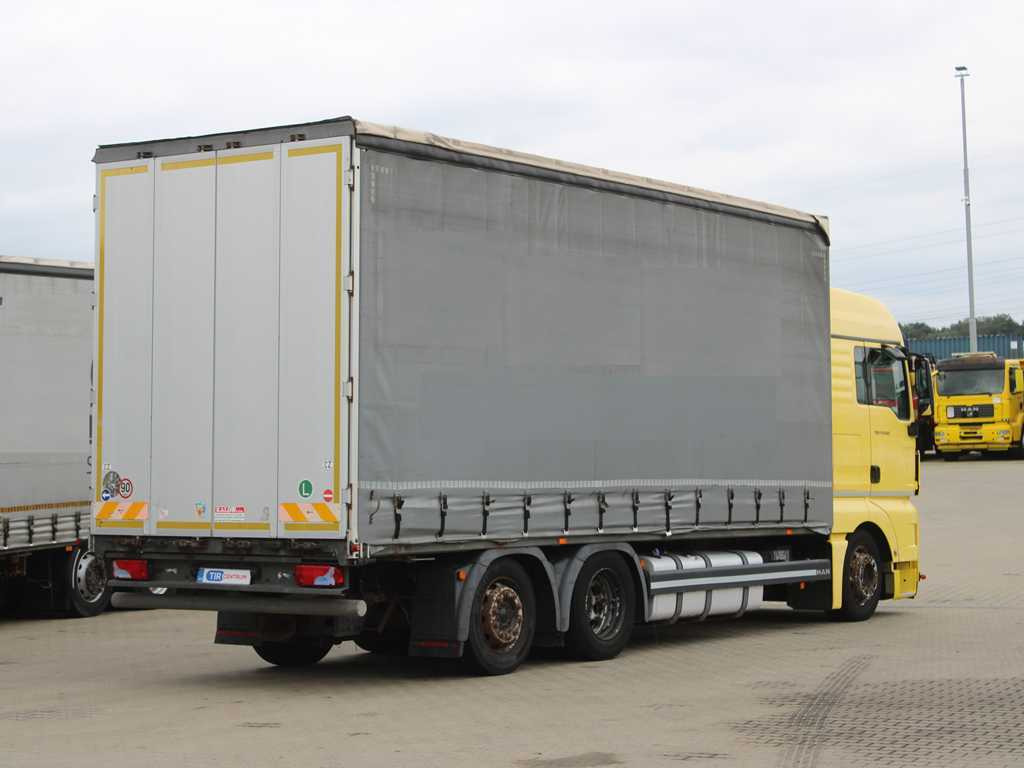 MAN TGX 24.440, EURO 5EEV, 6X2, AIR SUSPENSION - Тентованный грузовик: фото 4 MAN TGX 24.440, EURO 5EEV, 6X2, AIR SUSPENSION - Тентованный грузовик: фото 4