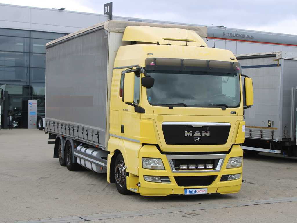MAN TGX 24.440, EURO 5EEV, 6X2, AIR SUSPENSION - Тентованный грузовик: фото 3 MAN TGX 24.440, EURO 5EEV, 6X2, AIR SUSPENSION - Тентованный грузовик: фото 3