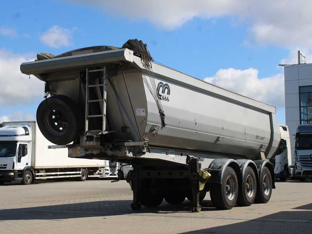 Menci SA 700 R, LIFTING AXLE, SHUTTER ROOF 12m³ - Самосвальный полуприцеп: фото 1 Menci SA 700 R, LIFTING AXLE, SHUTTER ROOF 12m³ - Самосвальный полуприцеп: фото 1