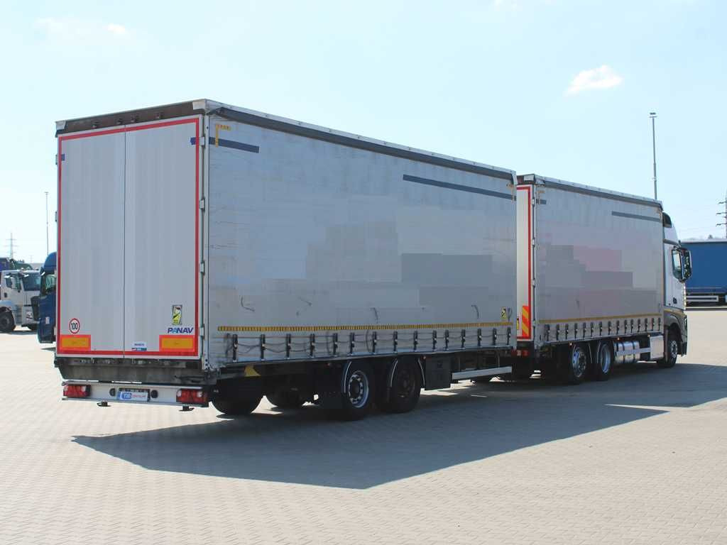 Mercedes-Benz Actros 2542, 6X2, EURO 6 + PANAV TV018H - Тентованный грузовик: фото 3 Mercedes-Benz Actros 2542, 6X2, EURO 6 + PANAV TV018H - Тентованный грузовик: фото 3