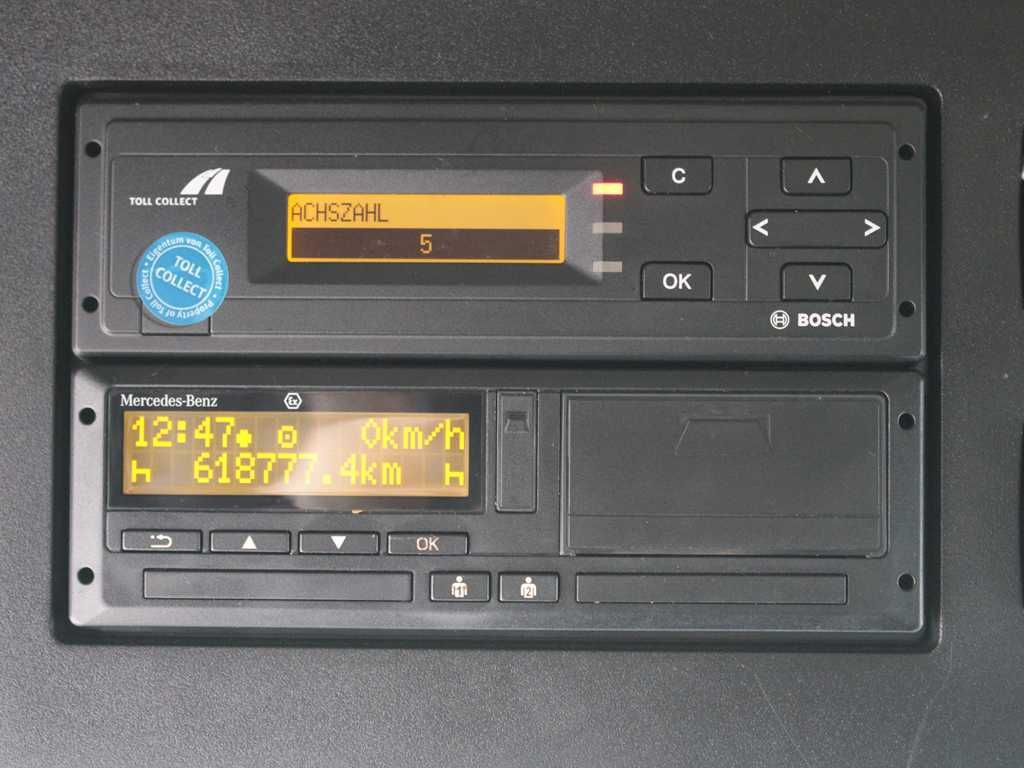 Новый Тентованный грузовик Mercedes-Benz Actros 2542, 6x2, EURO 6 + PANAV TV018M: фото 15