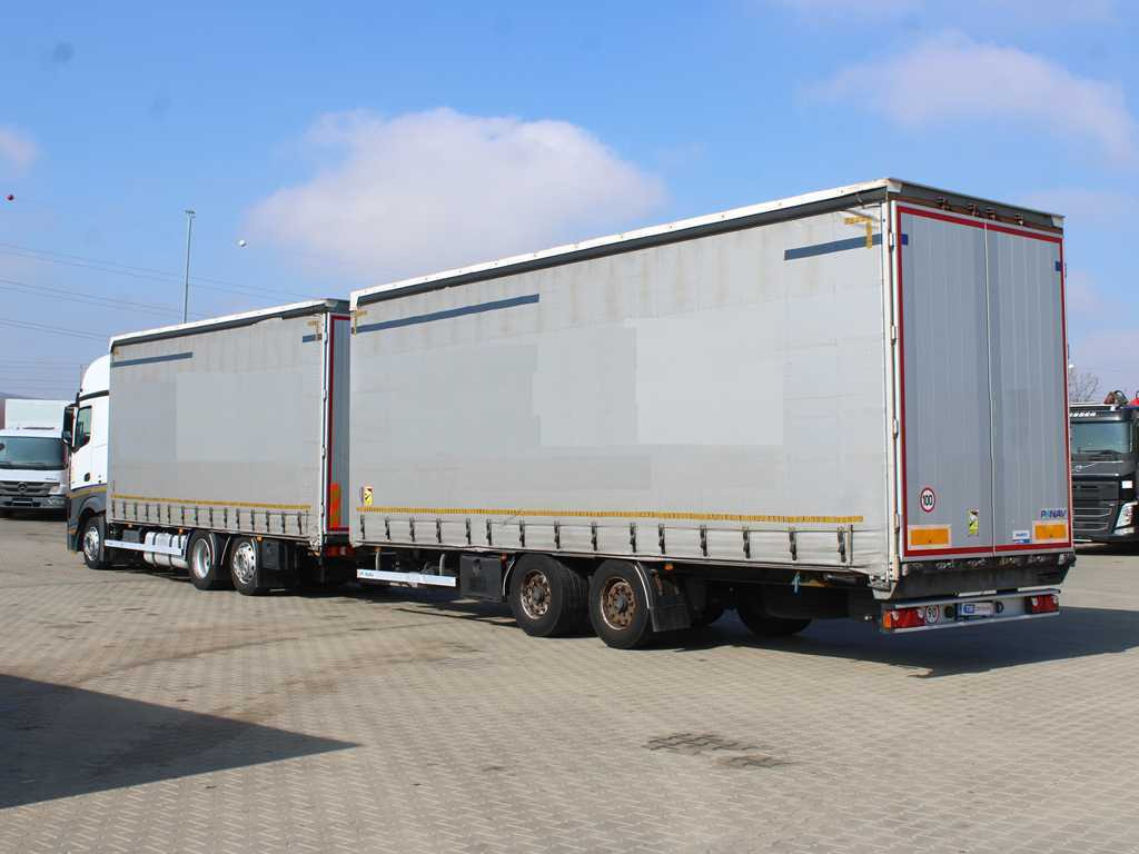 Mercedes-Benz Actros 2542, EURO 6, 6X2, AIR SUSPENSION + PANAV TV018M - Тентованный грузовик: фото 5 Mercedes-Benz Actros 2542, EURO 6, 6X2, AIR SUSPENSION + PANAV TV018M - Тентованный грузовик: фото 5