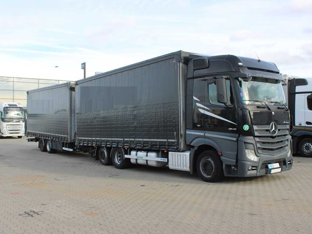 Mercedes-Benz Actros 2545, 6X2, EURO 6, AIR SUSPENSION + PANAV - Тентованный грузовик: фото 3 Mercedes-Benz Actros 2545, 6X2, EURO 6, AIR SUSPENSION + PANAV - Тентованный грузовик: фото 3