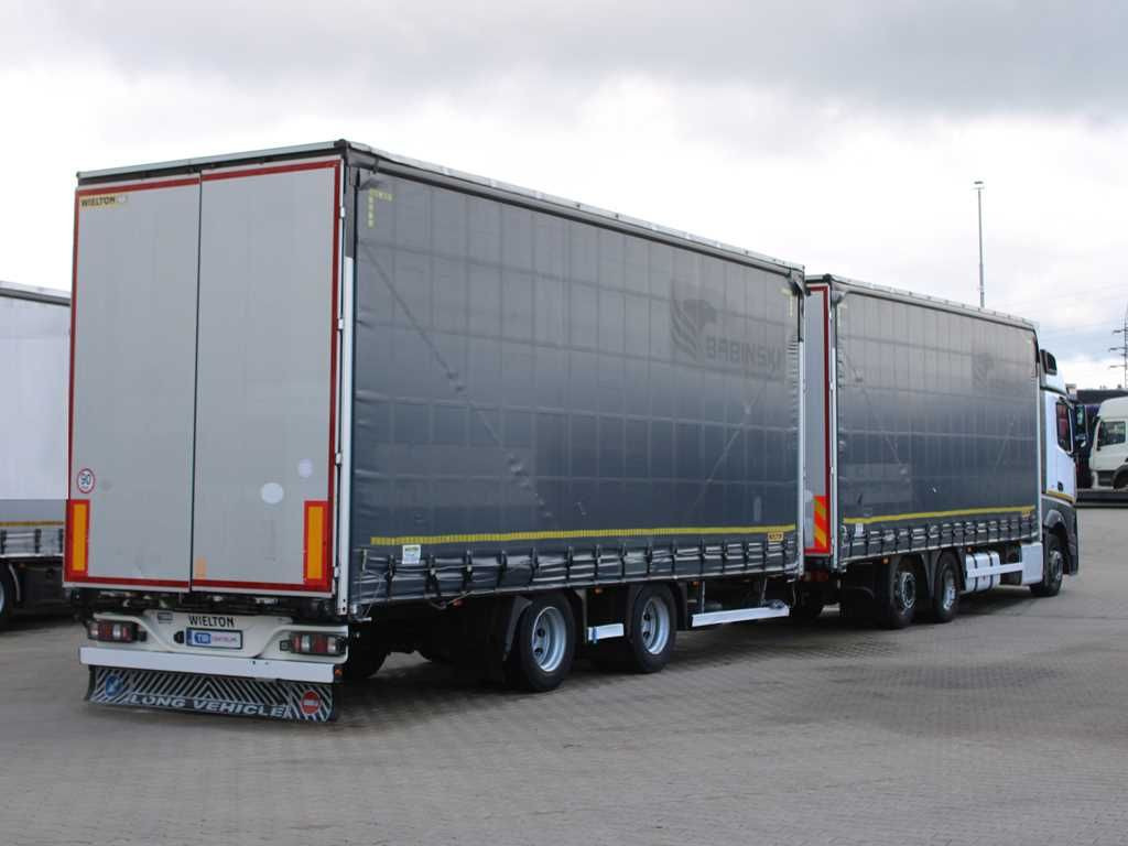 Mercedes-Benz Actros 2545, TRANZIT SET, LIFTING AXLE, EURO 6 - Тентованный грузовик: фото 3 Mercedes-Benz Actros 2545, TRANZIT SET, LIFTING AXLE, EURO 6 - Тентованный грузовик: фото 3