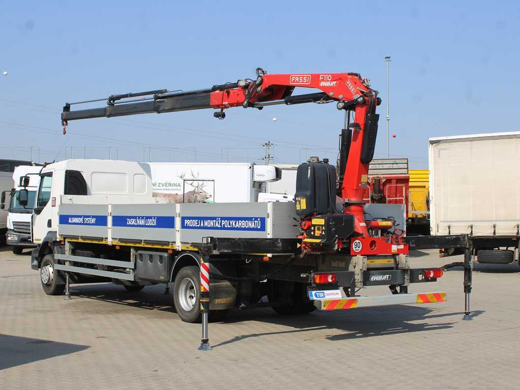 Renault D 250, EURO 6, SIDE, HYDRAULIC ARM FASSI F110 - Грузовик бортовой/ Платформа, Автоманипулятор: фото 5 Renault D 250, EURO 6, SIDE, HYDRAULIC ARM FASSI F110 - Грузовик бортовой/ Платформа, Автоманипулятор: фото 5