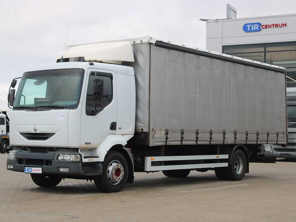 Renault MIDLUM 270, EURO 3, TIRES 80% - Тентованный грузовик: фото 1 Renault MIDLUM 270, EURO 3, TIRES 80% - Тентованный грузовик: фото 1