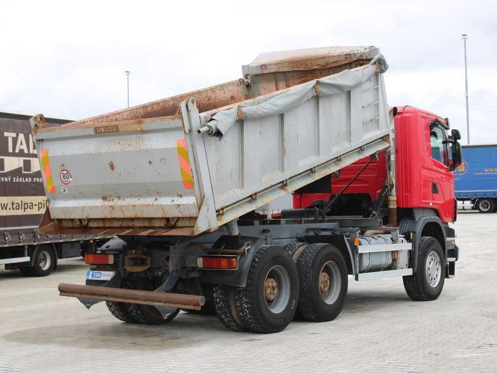 Scania R 420 CB 6X4 , THREE SIDED, EURO 4, RETARDER, 13m³ - Самосвал: фото 4 Scania R 420 CB 6X4 , THREE SIDED, EURO 4, RETARDER, 13m³ - Самосвал: фото 4