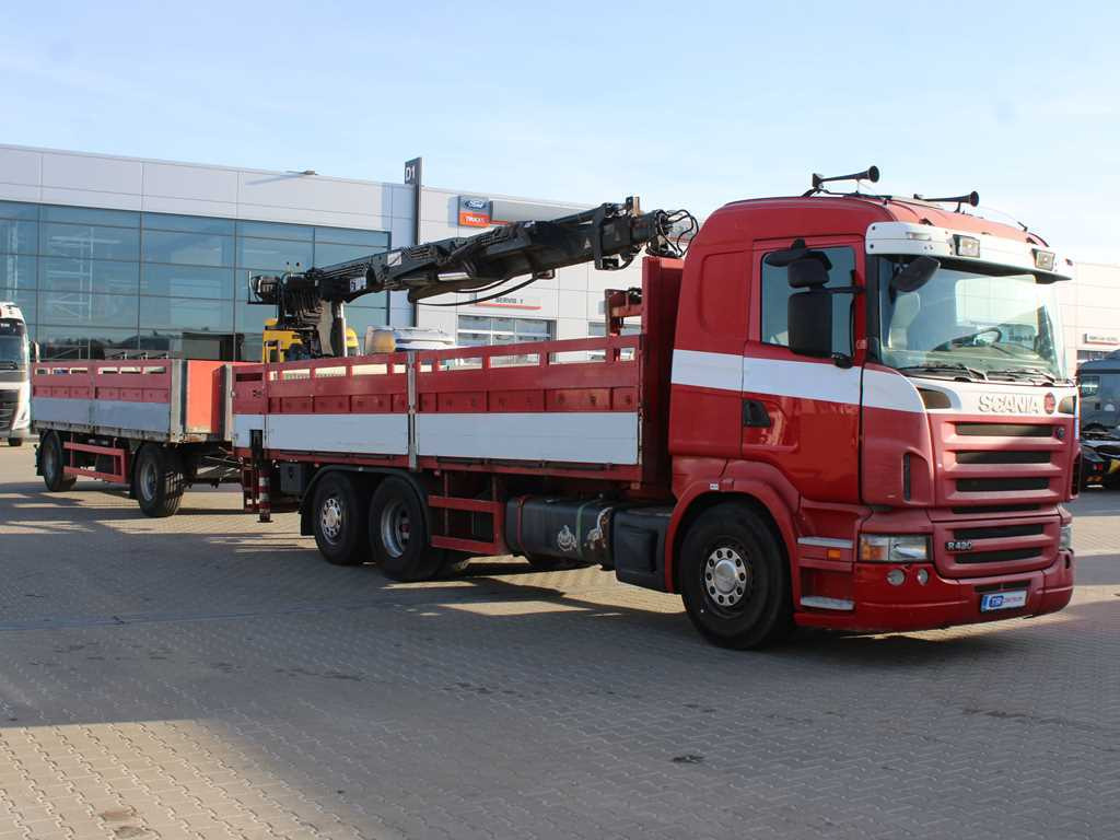 Scania R380, EURO 3, 6X2, LIFT AXLE, HIAB 166K + KOGEL ANBS(1996) - Грузовик бортовой/ Платформа, Автоманипулятор: фото 3 Scania R380, EURO 3, 6X2, LIFT AXLE, HIAB 166K + KOGEL ANBS(1996) - Грузовик бортовой/ Платформа, Автоманипулятор: фото 3