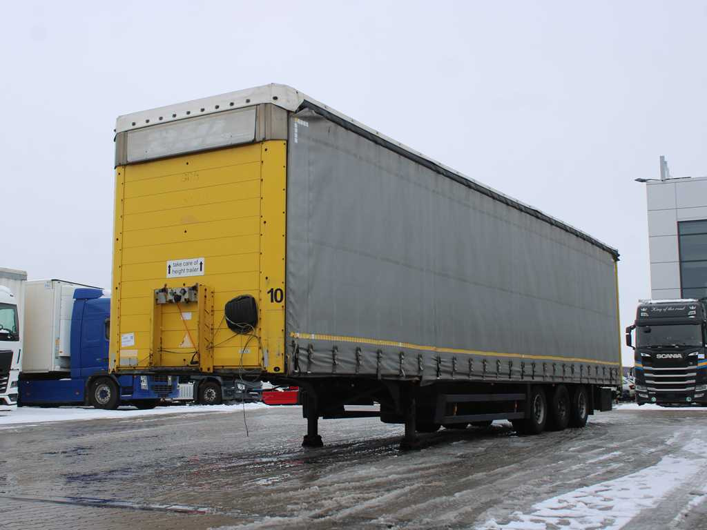 Schmitz CARGOBULL SCS 24/L, LOWDECK, LIFT ROOF - Тентованный полуприцеп: фото 1 Schmitz CARGOBULL SCS 24/L, LOWDECK, LIFT ROOF - Тентованный полуприцеп: фото 1