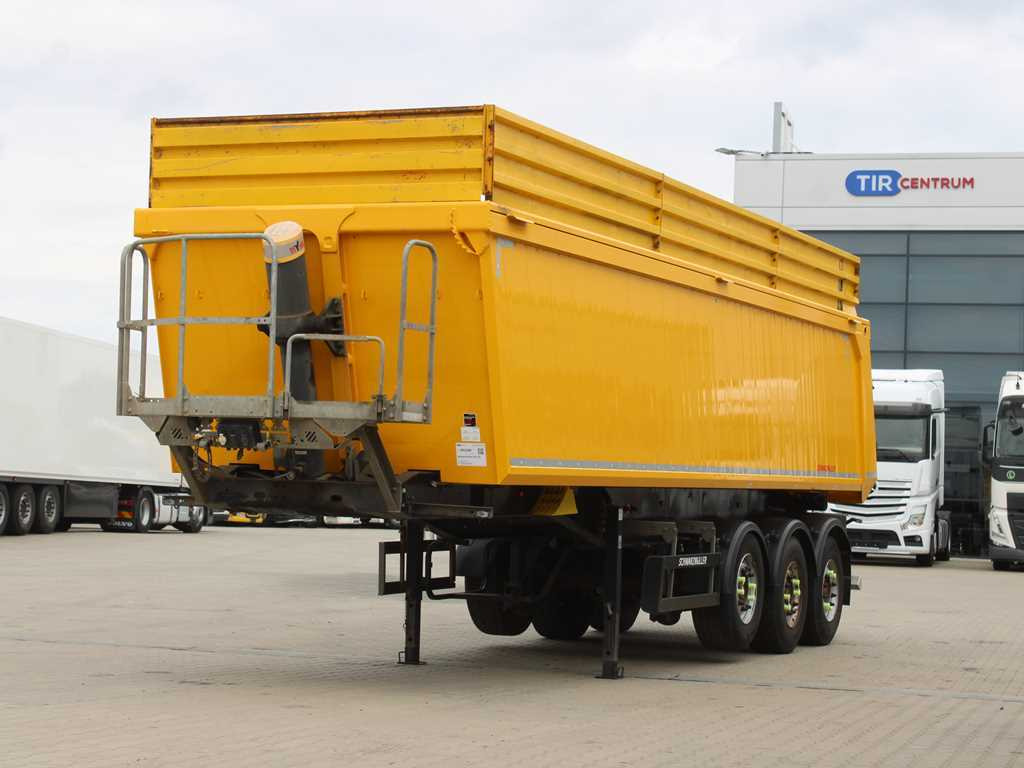 Schwarzmüller KIS 3/E, 2X LIFT AXLE, SAF, 46m³ - Самосвальный полуприцеп: фото 1 Schwarzmüller KIS 3/E, 2X LIFT AXLE, SAF, 46m³ - Самосвальный полуприцеп: фото 1