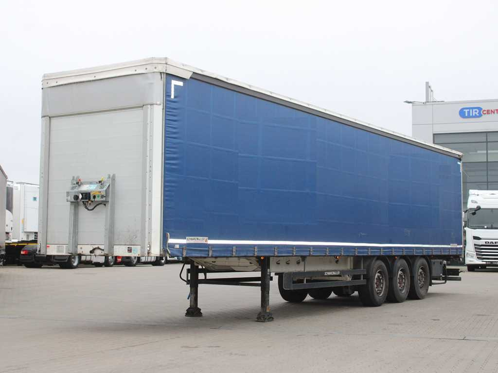 Schwarzmüller SPA 3/E, LIFT AXLE, LOADER, MULTILOCK, SAF - Тентованный полуприцеп: фото 1 Schwarzmüller SPA 3/E, LIFT AXLE, LOADER, MULTILOCK, SAF - Тентованный полуприцеп: фото 1