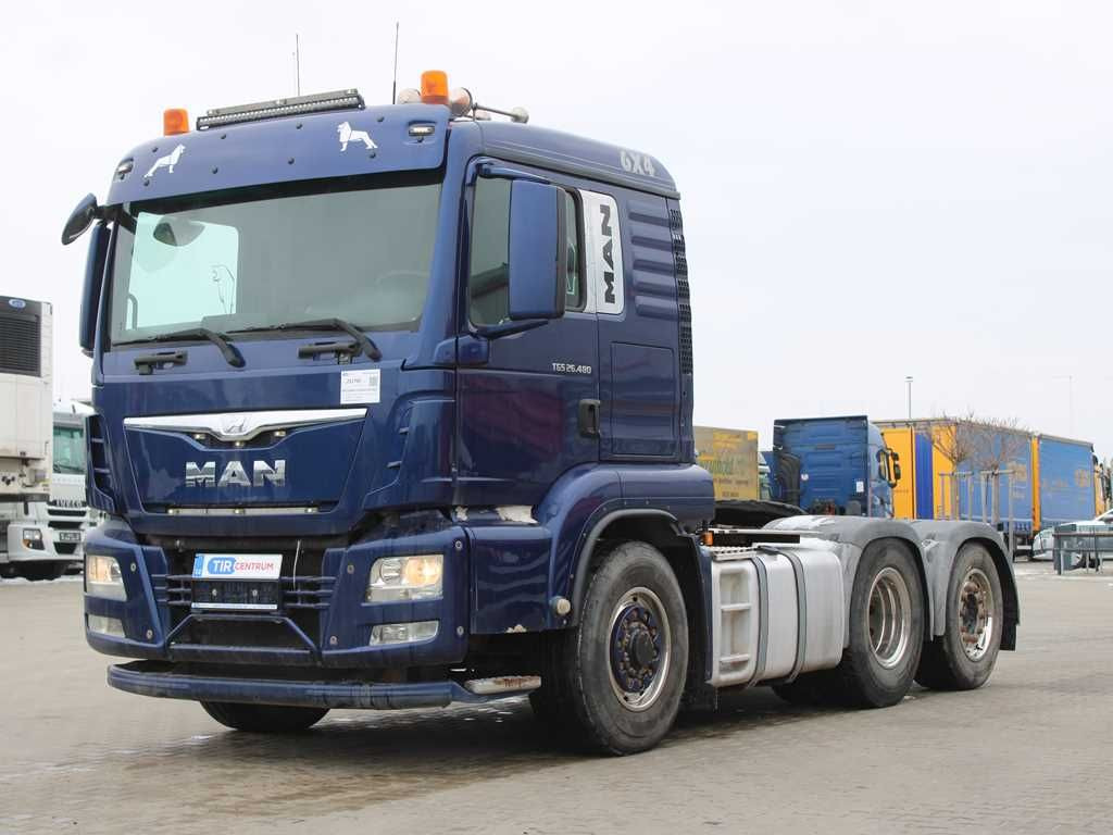 MAN TGS 26.480 6x4H-2 BLS, HYDRAULIC,EURO 6,BEACONS - Тягач: фото 1 MAN TGS 26.480 6x4H-2 BLS, HYDRAULIC,EURO 6,BEACONS - Тягач: фото 1