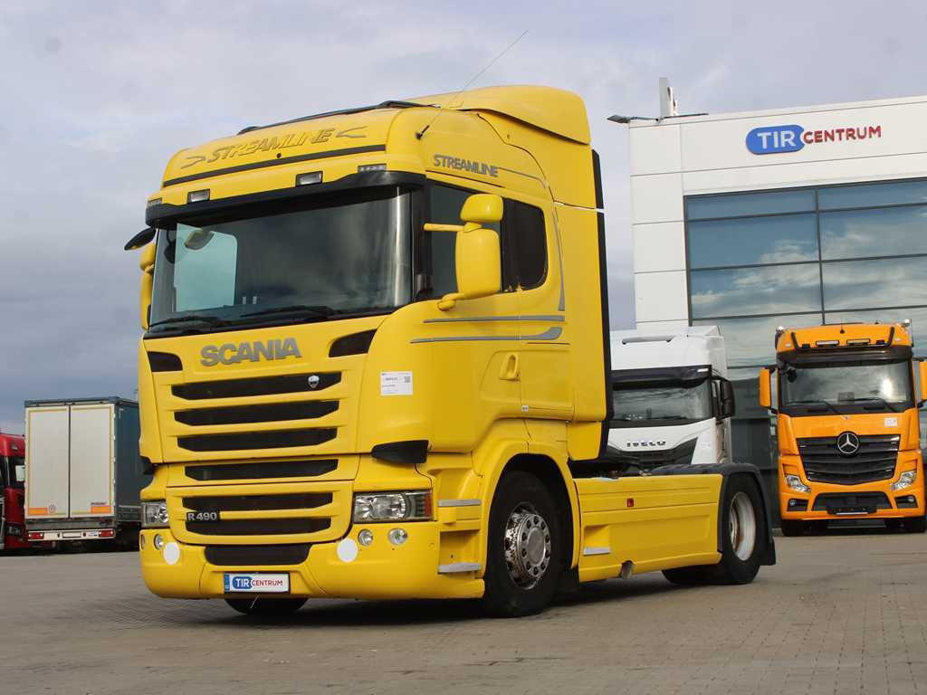 Scania R490, EURO 6, RETARDER - Тягач: фото 1 Scania R490, EURO 6, RETARDER - Тягач: фото 1