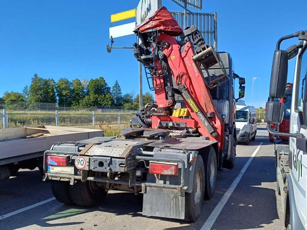 Scania R500, 6x6, RETARDER, OPTICRUISE, PALFINGER EPSILON S260Z96 - Тягач: фото 4 Scania R500, 6x6, RETARDER, OPTICRUISE, PALFINGER EPSILON S260Z96 - Тягач: фото 4