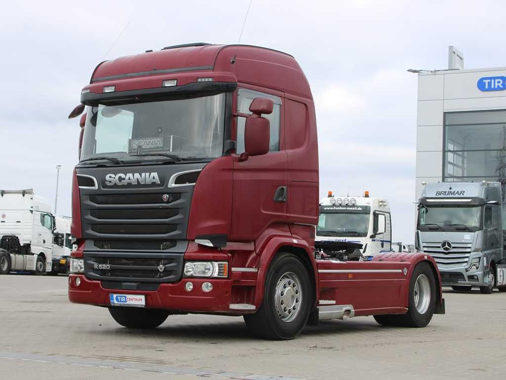 Тягач Scania R520, EURO 6, HYDRAULIC, RETARDER, LEATHER SEATS: фото 1
