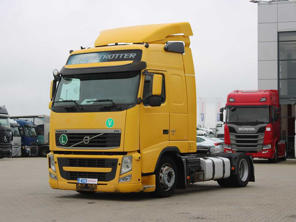 Volvo FH 420, EURO 5 EEV, LOWDECK, AIR SUSPENSION, VEB + - Тягач: фото 1 Volvo FH 420, EURO 5 EEV, LOWDECK, AIR SUSPENSION, VEB + - Тягач: фото 1