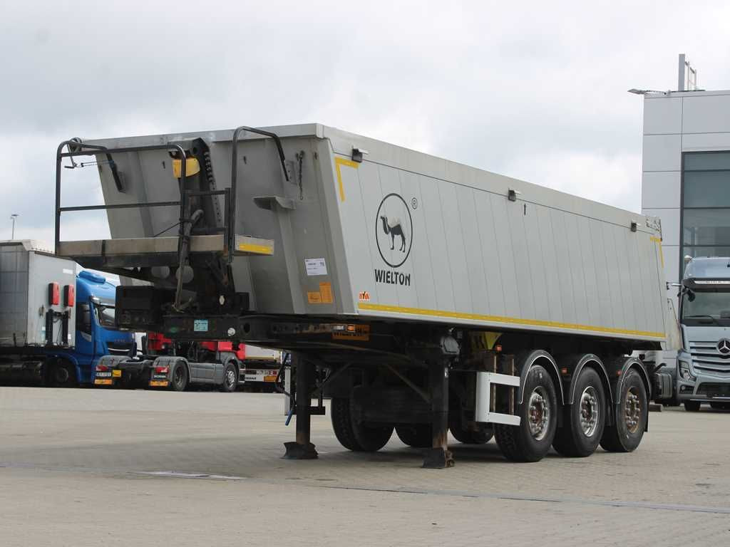 Wielton NW-3, SAF, FOLDING ROOF, LIFTING AXLE, 30m³ - Самосвальный полуприцеп: фото 1 Wielton NW-3, SAF, FOLDING ROOF, LIFTING AXLE, 30m³ - Самосвальный полуприцеп: фото 1
