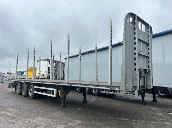 Gsodam Steckrungen, Lenkachse, Liftachse - Полуприцеп бортовой/ Платформа: фото 1 Gsodam Steckrungen, Lenkachse, Liftachse - Полуприцеп бортовой/ Платформа: фото 1