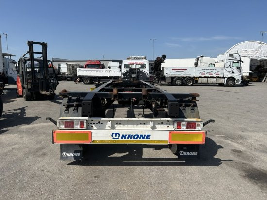 Krone AZ 18, Standard-Lafette BPW-Achsen, - Прицеп-контейнеровоз/ Сменный кузов: фото 5 Krone AZ 18, Standard-Lafette BPW-Achsen, - Прицеп-контейнеровоз/ Сменный кузов: фото 5