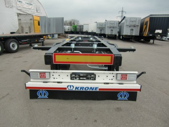 Krone ZZ/DC07 Tandem Lafette, Standard, BPW-Achsen, Heckabstützung - Прицеп-контейнеровоз/ Сменный кузов: фото 5 Krone ZZ/DC07 Tandem Lafette, Standard, BPW-Achsen, Heckabstützung - Прицеп-контейнеровоз/ Сменный кузов: фото 5