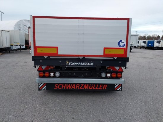 Schwarzmüller 2-Achs Jumbo-Baustoff-Plateauanhänger, BPW-Achsen, Alufelgen, - Прицеп бортовой/ Платформа: фото 3 Schwarzmüller 2-Achs Jumbo-Baustoff-Plateauanhänger, BPW-Achsen, Alufelgen, - Прицеп бортовой/ Платформа: фото 3