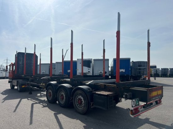 Schwarzmüller Holzauflieger 6 Rungenpaare, BPW-Achsen - Полуприцеп лесовоз: фото 5 Schwarzmüller Holzauflieger 6 Rungenpaare, BPW-Achsen - Полуприцеп лесовоз: фото 5