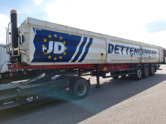 Schwarzmüller K10VLN3 Stahlmulde, Portaltüren, Alufelgen, Liftachse, 60m3 - Самосвальный полуприцеп: фото 1 Schwarzmüller K10VLN3 Stahlmulde, Portaltüren, Alufelgen, Liftachse, 60m3 - Самосвальный полуприцеп: фото 1