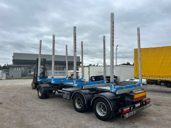 Schwarzmüller N-Serie 3-achs Holzanhänger 4 Rungenpaare - Прицеп лесовоз: фото 2 Schwarzmüller N-Serie 3-achs Holzanhänger 4 Rungenpaare - Прицеп лесовоз: фото 2