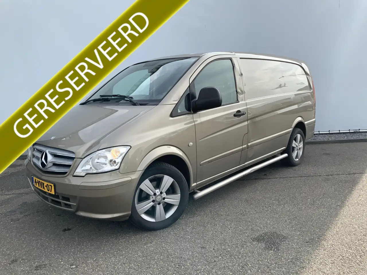 Mercedes-Benz Vito 122 CDI 320 Lang DC Luxe Automaat Alu Velg Side Ba - Цельнометаллический фургон: фото 1 Mercedes-Benz Vito 122 CDI 320 Lang DC Luxe Automaat Alu Velg Side Ba - Цельнометаллический фургон: фото 1
