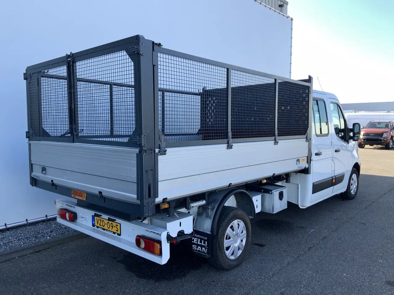 Малотоннажный самосвал, Грузопассажирский фургон Nissan NV400 2.3 dCi L3H1 Dub Cab 3 Zijde Kipper Airco Bakmaat: фото 20