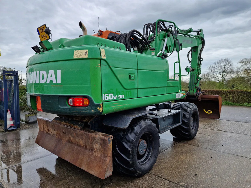 Hyundai Robex 160W-9A met 6-cilinder Cummins motor - Колёсный экскаватор: фото 4 Hyundai Robex 160W-9A met 6-cilinder Cummins motor - Колёсный экскаватор: фото 4