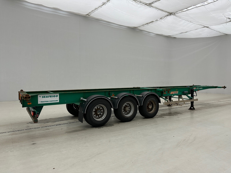 Полуприцеп-контейнеровоз/ Сменный кузов Fruehauf 4 x Skelet 2 x 20-40 ft: фото 11