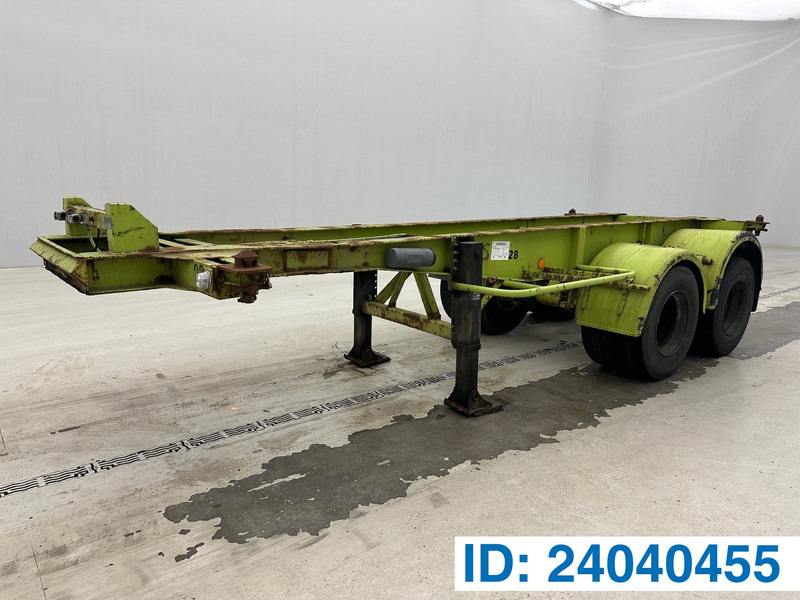 Pacton Skelet 20 ft - Полуприцеп-контейнеровоз/ Сменный кузов: фото 1 Pacton Skelet 20 ft - Полуприцеп-контейнеровоз/ Сменный кузов: фото 1