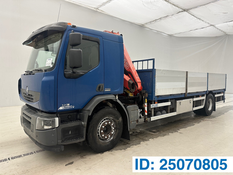 Renault Premium Lander 320 DXi* - Грузовик бортовой/ Платформа, Автоманипулятор: фото 1 Renault Premium Lander 320 DXi* - Грузовик бортовой/ Платформа, Автоманипулятор: фото 1