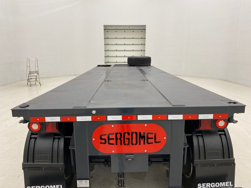 Новый Полуприцеп-контейнеровоз/ Сменный кузов SERGOMEL Chassis/Plateau 20FT - NEW*: фото 11