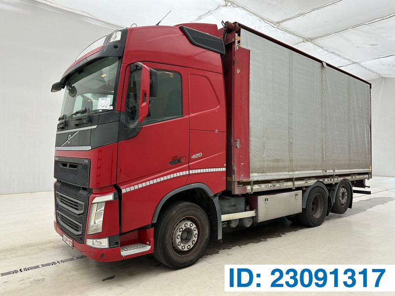 Volvo FH 420 Globetrotter - 6x2* - Тентованный грузовик: фото 1 Volvo FH 420 Globetrotter - 6x2* - Тентованный грузовик: фото 1