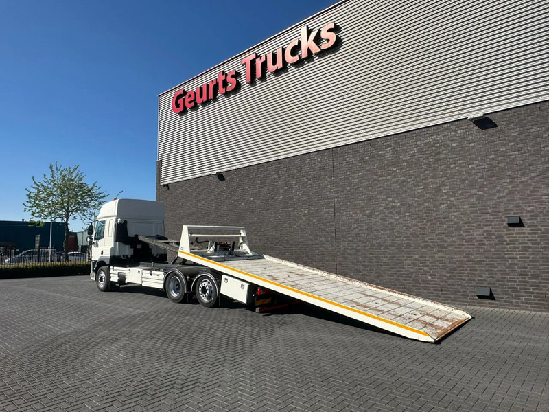 Автовоз DAF CF 410 6X2 M4SN3 OPRIJWAGEN / MACHINE TRANSPORTER / PLATEAU: фото 11