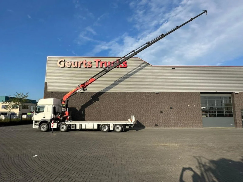 DAF CF 450 8X2 OPRIJWAGEN/MACHINE TRANSPORTER + PALFINGER PK 29002 G KRAAN/KRAN/CRANE/GRUA - Автоманипулятор: фото 3 DAF CF 450 8X2 OPRIJWAGEN/MACHINE TRANSPORTER + PALFINGER PK 29002 G KRAAN/KRAN/CRANE/GRUA - Автоманипулятор: фото 3