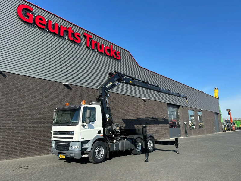 DAF CF 85 410 6X2 + HIAB 422EP-5 HIPRO TREKKER/SATTELZUG/TRACTOR UNIT/ CAMION - Автоманипулятор: фото 4 DAF CF 85 410 6X2 + HIAB 422EP-5 HIPRO TREKKER/SATTELZUG/TRACTOR UNIT/ CAMION - Автоманипулятор: фото 4