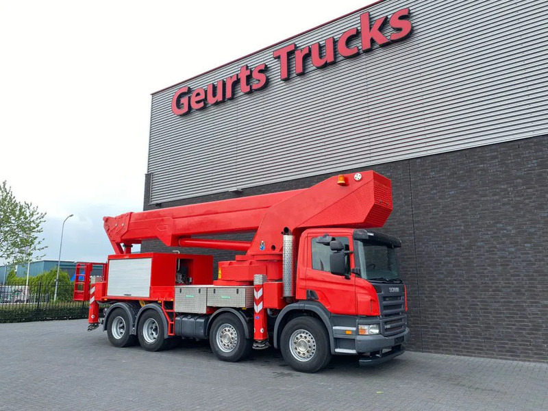 Scania P420 8X4 + BISON PALFINGER TKA 57 KS HOOGWERKER/HUBARBEITSBÜHNE/HIGHWORKER/PLATFORM - Грузовик: фото 5 Scania P420 8X4 + BISON PALFINGER TKA 57 KS HOOGWERKER/HUBARBEITSBÜHNE/HIGHWORKER/PLATFORM - Грузовик: фото 5