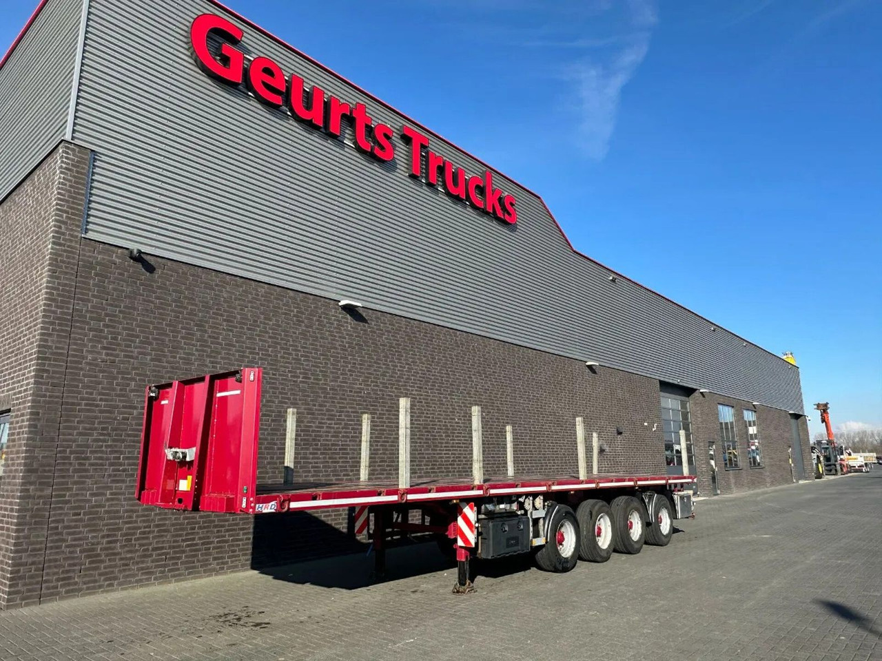 HRD SPLB 4 N. BALLAST TRAILER, 3E EN 4E ASSEN GESTUU - Полуприцеп бортовой/ Платформа: фото 2 HRD SPLB 4 N. BALLAST TRAILER, 3E EN 4E ASSEN GESTUU - Полуприцеп бортовой/ Платформа: фото 2