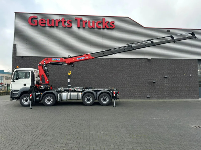 MAN TGS 35.460 8X4 BL+ HYVA 18.55.S HAAKARMSYSTEEM EFFER 395-5 KRAAN/KRAN/CRANE/GRUA - Крюковой мультилифт, Автоманипулятор: фото 5 MAN TGS 35.460 8X4 BL+ HYVA 18.55.S HAAKARMSYSTEEM EFFER 395-5 KRAAN/KRAN/CRANE/GRUA - Крюковой мультилифт, Автоманипулятор: фото 5