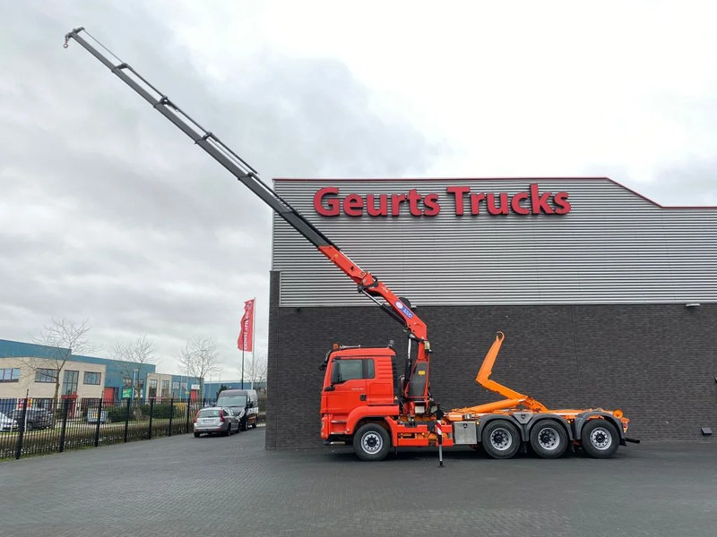 MAN TGS 35.480 8X4 TRIDEM + 20 TON HAAKARM + HMF 3220-K6 KRAAN/KRAN/CRANE/GRUA - Крюковой мультилифт, Автоманипулятор: фото 5 MAN TGS 35.480 8X4 TRIDEM + 20 TON HAAKARM + HMF 3220-K6 KRAAN/KRAN/CRANE/GRUA - Крюковой мультилифт, Автоманипулятор: фото 5