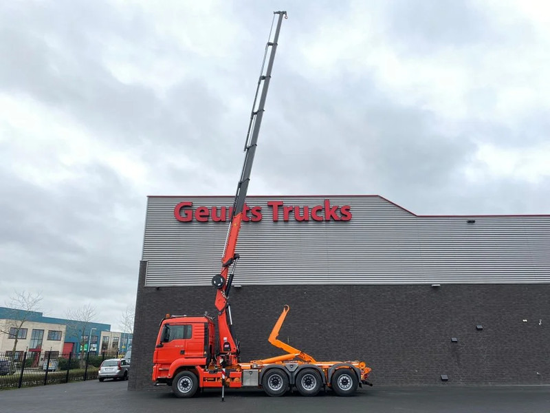 MAN TGS 35.480 8X4 TRIDEM + 20 TON HAAKARM + HMF 3220-K6 KRAAN/KRAN/CRANE/GRUA - Крюковой мультилифт, Автоманипулятор: фото 4 MAN TGS 35.480 8X4 TRIDEM + 20 TON HAAKARM + HMF 3220-K6 KRAAN/KRAN/CRANE/GRUA - Крюковой мультилифт, Автоманипулятор: фото 4