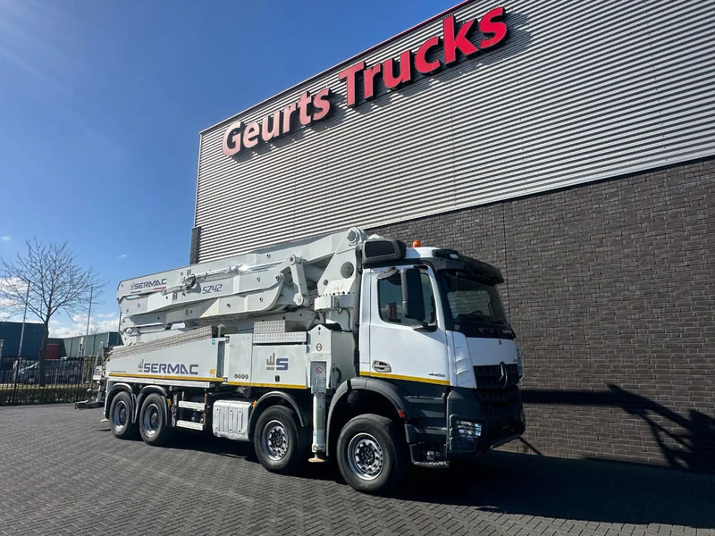 Mercedes-Benz Arocs 4451 8X4 + SERMAC 5Z42 BETONPOMP/BETONPUMPE/CONCRETE PUMP - Автобетононасос: фото 5 Mercedes-Benz Arocs 4451 8X4 + SERMAC 5Z42 BETONPOMP/BETONPUMPE/CONCRETE PUMP - Автобетононасос: фото 5