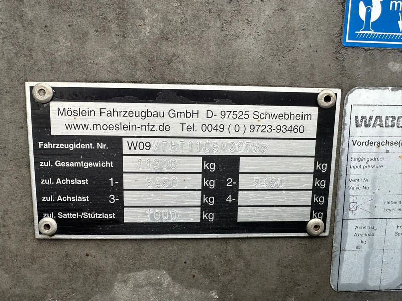 Möslein THT 11 BL G 2 ASSER TANDEM AANHANGER MET OPRIJPLANKEN в лизинг Möslein THT 11 BL G 2 ASSER TANDEM AANHANGER MET OPRIJPLANKEN: фото 19