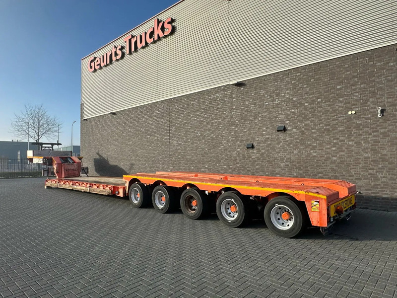 Nooteboom EURO-100-05 DIEPLADER / TIEFLADER / LOW LOADER MET HYDRAULISCH VERING EN STUURASSEN - Низкорамный полуприцеп: фото 3 Nooteboom EURO-100-05 DIEPLADER / TIEFLADER / LOW LOADER MET HYDRAULISCH VERING EN STUURASSEN - Низкорамный полуприцеп: фото 3