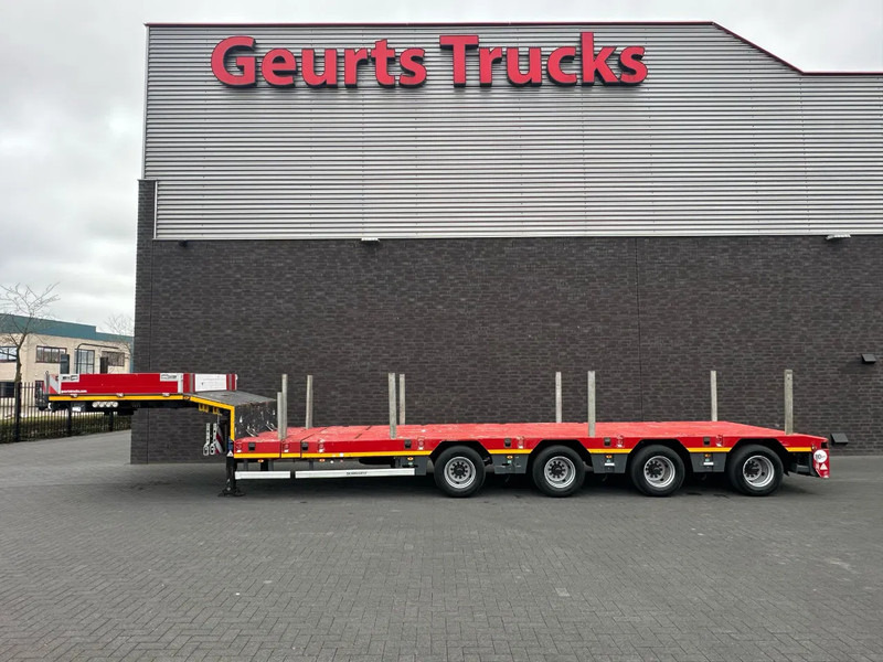 SCHEUERLE EUROAXLE 1T4 4 ASSER UITSCHUIFBARE SEMIE MET 12 TONS HYDRAULICHE EURO ASSEN HYDRAULICH GESTUURD SEMI-DIEPLADER / TIEFLADER / LO - Низкорамный полуприцеп: фото 1 SCHEUERLE EUROAXLE 1T4 4 ASSER UITSCHUIFBARE SEMIE MET 12 TONS HYDRAULICHE EURO ASSEN HYDRAULICH GESTUURD SEMI-DIEPLADER / TIEFLADER / LO - Низкорамный полуприцеп: фото 1
